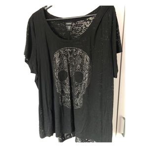 Torrid skull shirt